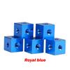 Aluminum Alloy Fixed Block Six-sided Nut M3 M4 M5 M6 M8 M10 Cube Nut Block Connector For Fixed Acrylic Sheet Accessories
