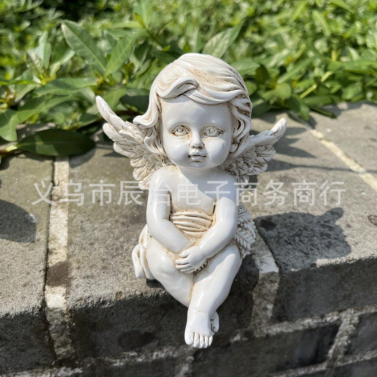 New Angel Resin Crafts Statue Cupid Angel Character Gardening Garden Balcony Decoration