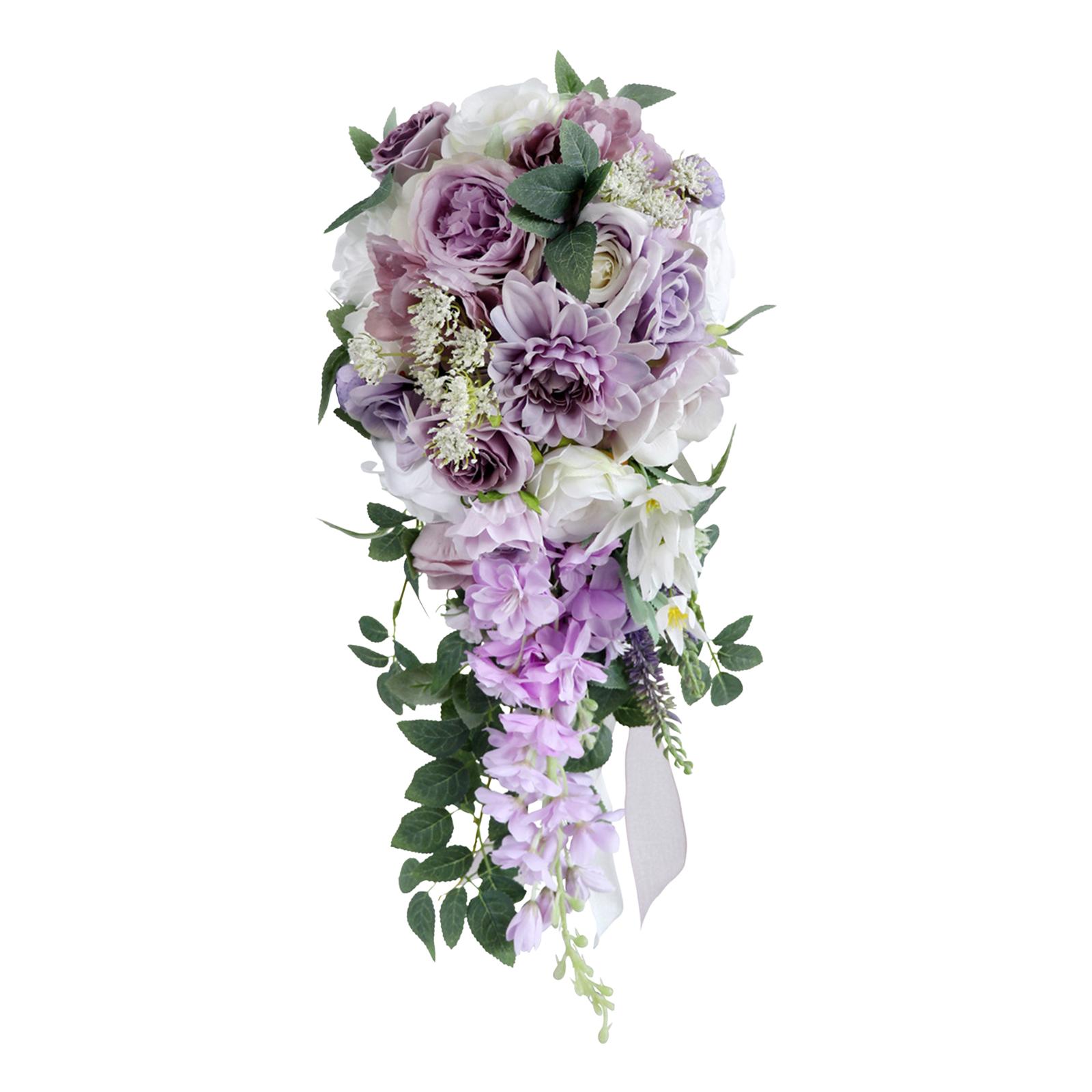 Wedding Bouquets for Bride Artificial for Bridal Shower Ceremony Anniversary