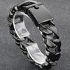 Polished Stainless Steel On Hand Accessories 20MM Wide Iron Men's Bracelet for Man Waterproof Gold Color Men‘s Jewelry Male Him