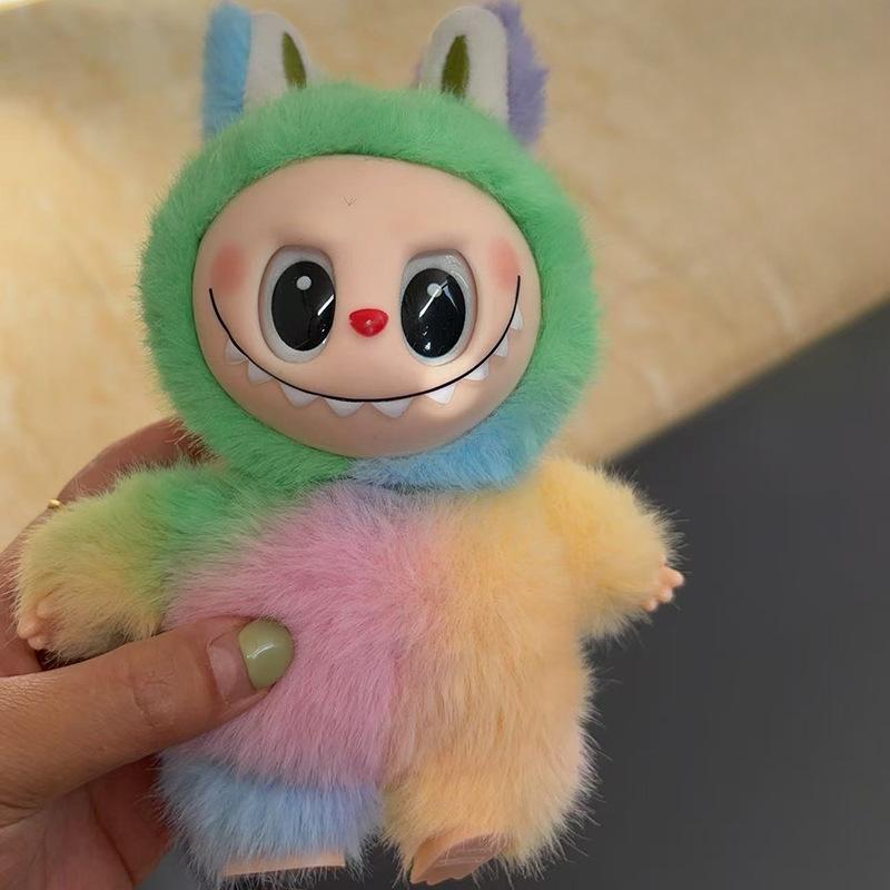 

labubu 6-е поколение виниловая серия лиц кукла Лабубу Слепая коробка Модный кулон