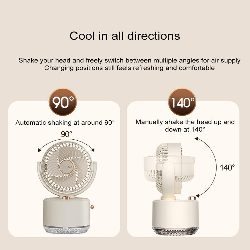 USB Desktop Humidifying Atomization Small Fan
