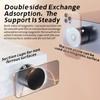 Dual Side Magnetic Suction Cup Foldable Rotating Stand Universal Phone Holder Vacuum Base Stable Multi Angle Viewing