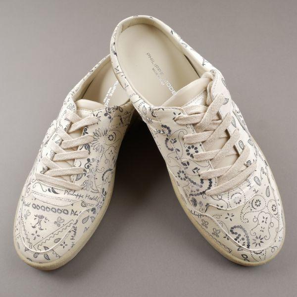 Used [New and unused] Philippe Model Paris Philippe Model Made in Italy42(26-26.5)Leather white slip-on sneakersGenuine leather white