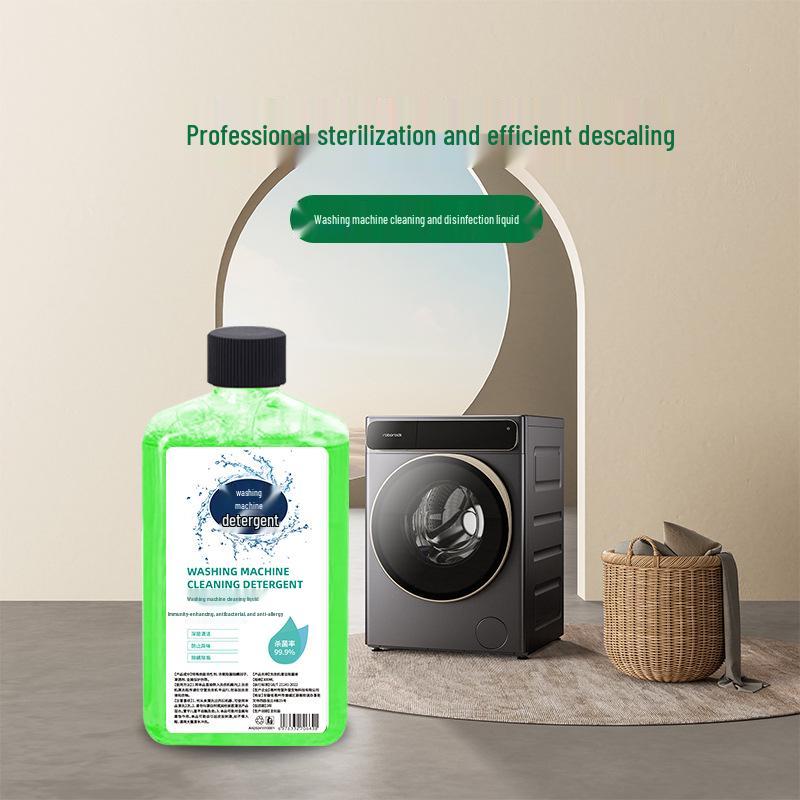 Washing Machine Deep Cleanser & Deodorizer: Powerful Descaling, Nourishing, and Stain Removal for Drum Tanks.