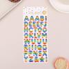 3D Gold Coil Shiny Number Alphabet Stickers For Scrapbook Decals Phone Case Personalized Decoration Crafts