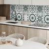 Self-adhesive Vinyl Printed Panel 100x50 cm Floral and Geometric Patterns