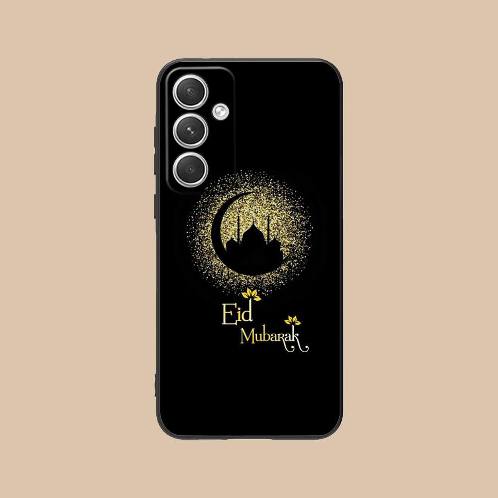 Eid Mubarak Mobile Phone Case for Samsung Galaxy S26 S25 S24 S23 S22 S21 S20 Note20 Plus FE Ultra Colorful Cover Cover Luxury