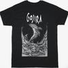 Gojira Woodblock Whales Black T-Shirt