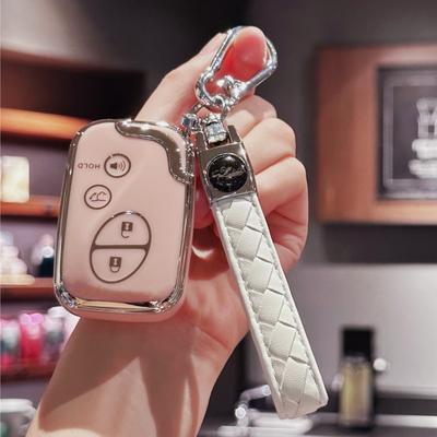 Etui na kluczyk samochodowy z skórzanym breloczkiem dla Lexus GX460 RX350 ES350 IS250 GX460 LX570 IS350 GS430 GS300 GS450h