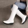 35--44 Stivali Suola Spessa Tacco Inclinato Stivali da Neve Donna Velluto Ispessito Stivali Imbottiti Stivali Lunghi Scarpe da Donna