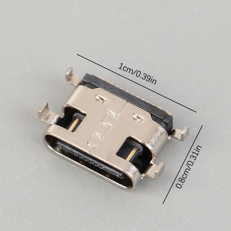 YY30-10 Pcs USB Type-C Charger Jack Port For Teclast M40 P20HD P20 USB C Charging Plug Dock Socket Connector