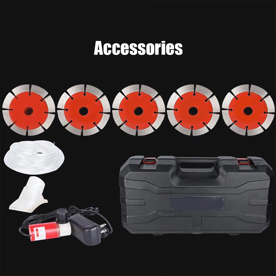 4000W 50Hz Electric Wall Chaser Groove Slotting Machine 220V Brick Wall Cutting Machine Steel Concrete Cutter Circular Saw Power Tool