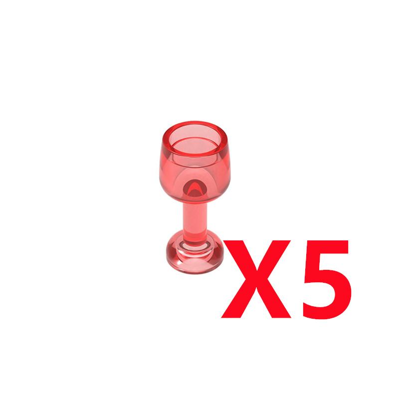 

MOC Городские строительные блоки Персонаж Маленькая деталь Совместимые аксессуары Кирпич Бокал для вина Пентаграмма Стержень Коробка Игрушка S026