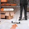 Magnetic Sweeper with Wheels 15inch Mini 8 lbs Capacity Adjustable Handle
