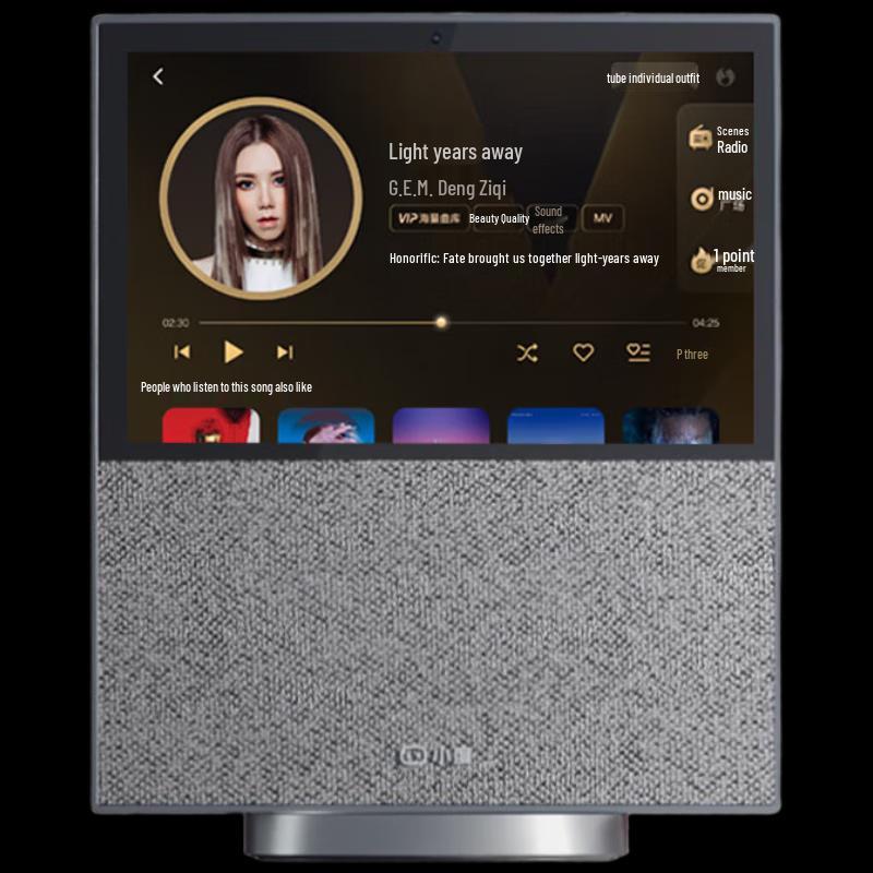 Xiaodu Smart Screen X10 10-inch AI Smart Speaker CN plug (adapter included)