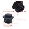 Motorcycle Gas Cap Screw-In Flush Mount Fuel Tank Gas Cap Cove For Harley Sportster Dyna Electra Glide Road King Softail