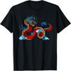 Beautiful Chinese Dragon In The Clouds Art T-Shirt