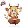 Animation Demon Slayer: Kimetsu no Yaiba peripheral human figure stand Nezuko Butterfly Ninja desktop Xmas present ornaments