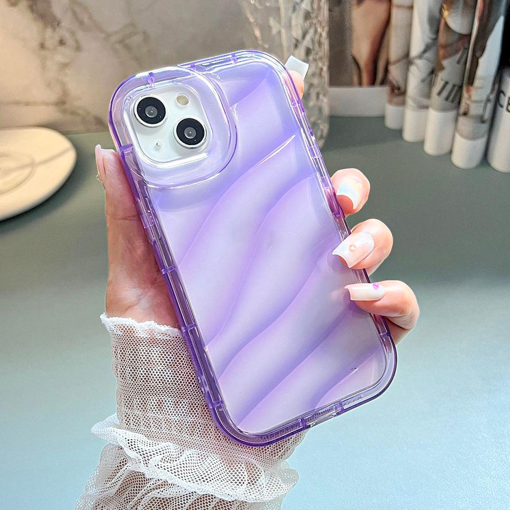 Wasserwellenmuster-Hülle für iPhone 13, iPhone 11, 14, 15, Pro Max, 12, XR, 7, 8 Plus, X, Xs, SE, 6, 14Promax, 13Promax, weiche Luxus-Funda