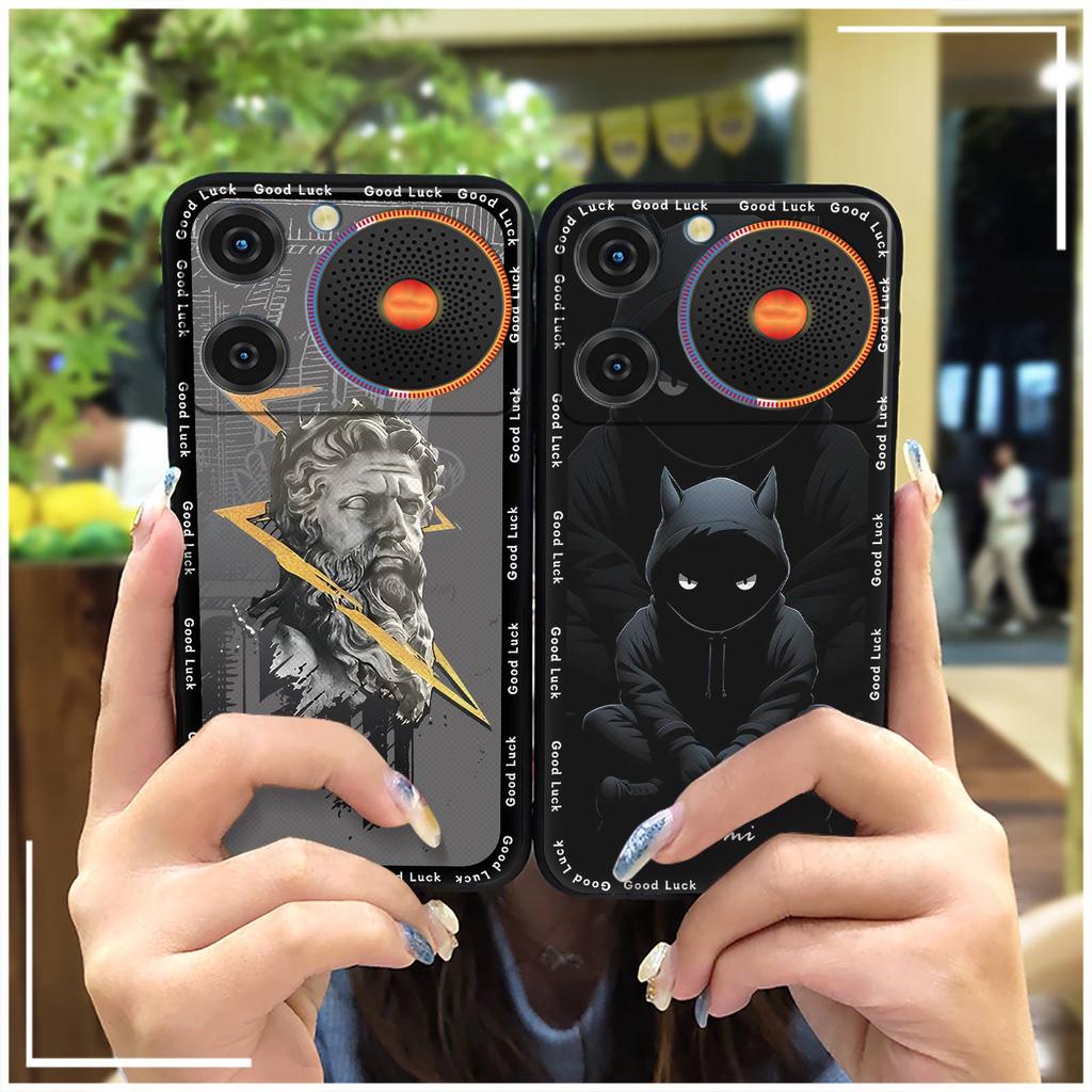 Phone Pouch Waterproof Phone Case For ZTE Nubia Music Shockproof Fashion Design Cartoon Anti-knock Protective Anti-dust