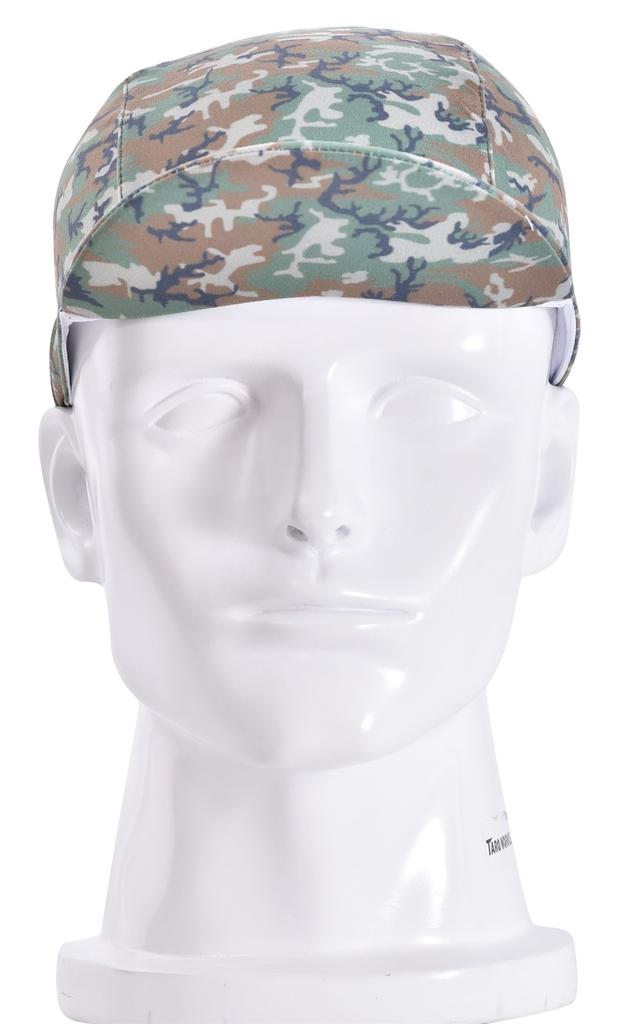TARO WORKS Cycling Inner Stretchy Beanie Camouflage Cap, Spring, Autumn, Winter, Stretch, Moisture-Wicking, Quick-Drying, Cap,