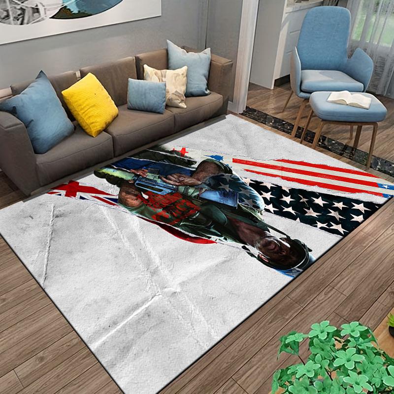 CS:GO game soldier printed carpet can be used as a non-slip game mat for living room and bedroom sofas