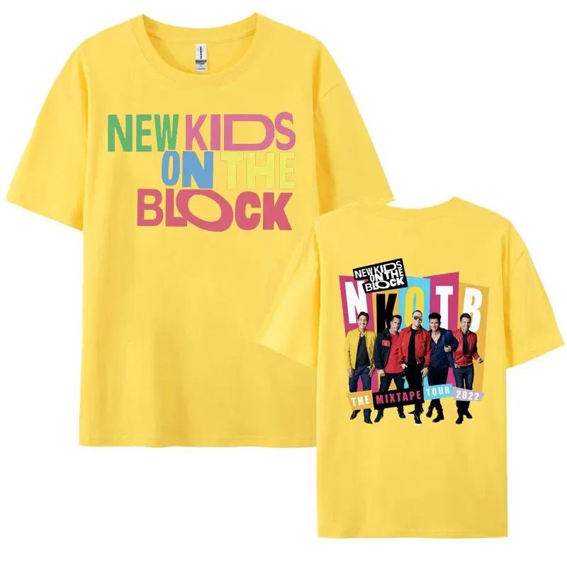 NKOTB Magic Summer Tour 2024 T Shirt New Kids on The Block T Shirts Men's Women Harajuku Vintage Short Sleeve T-shirt Streetwear