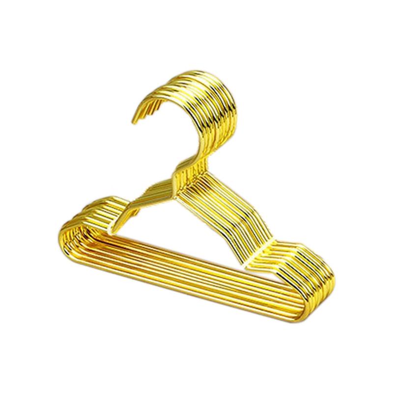 M-Modern-Pet Apparel Hangers Small Metal Clothes Hanger For Dog Cat Puppet Pet Store Clothes Support Mini Hanger