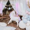 PartyDeco Standing Unicorn FB247 Film and Aluminum Balloons