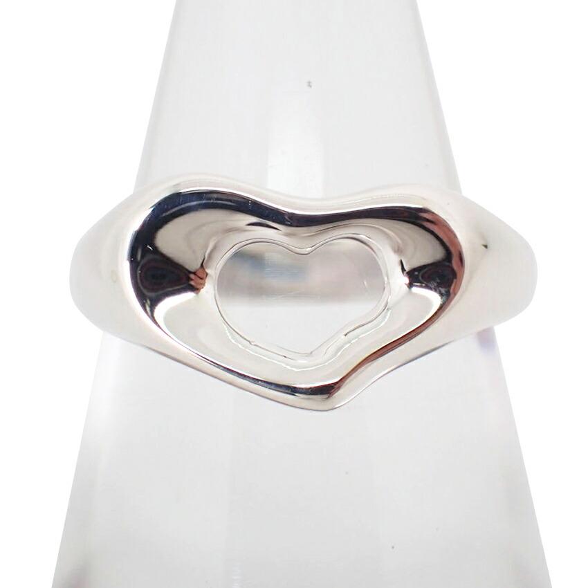 

[Used] TIFFANY 925 Open Heart Ring / Size 10 / j47-3