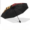 8 Rib Auto Folding Umbrella Galatasaray FC Print Custom Name Text Portable Rain Gear