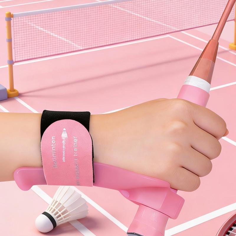 Supporto per Polso da Badminton Regolabile Allenatore Stabilizza il Tuo Polso Per Varie Dimensioni della Mano Con Forte Supporto Racchetta da Badminton