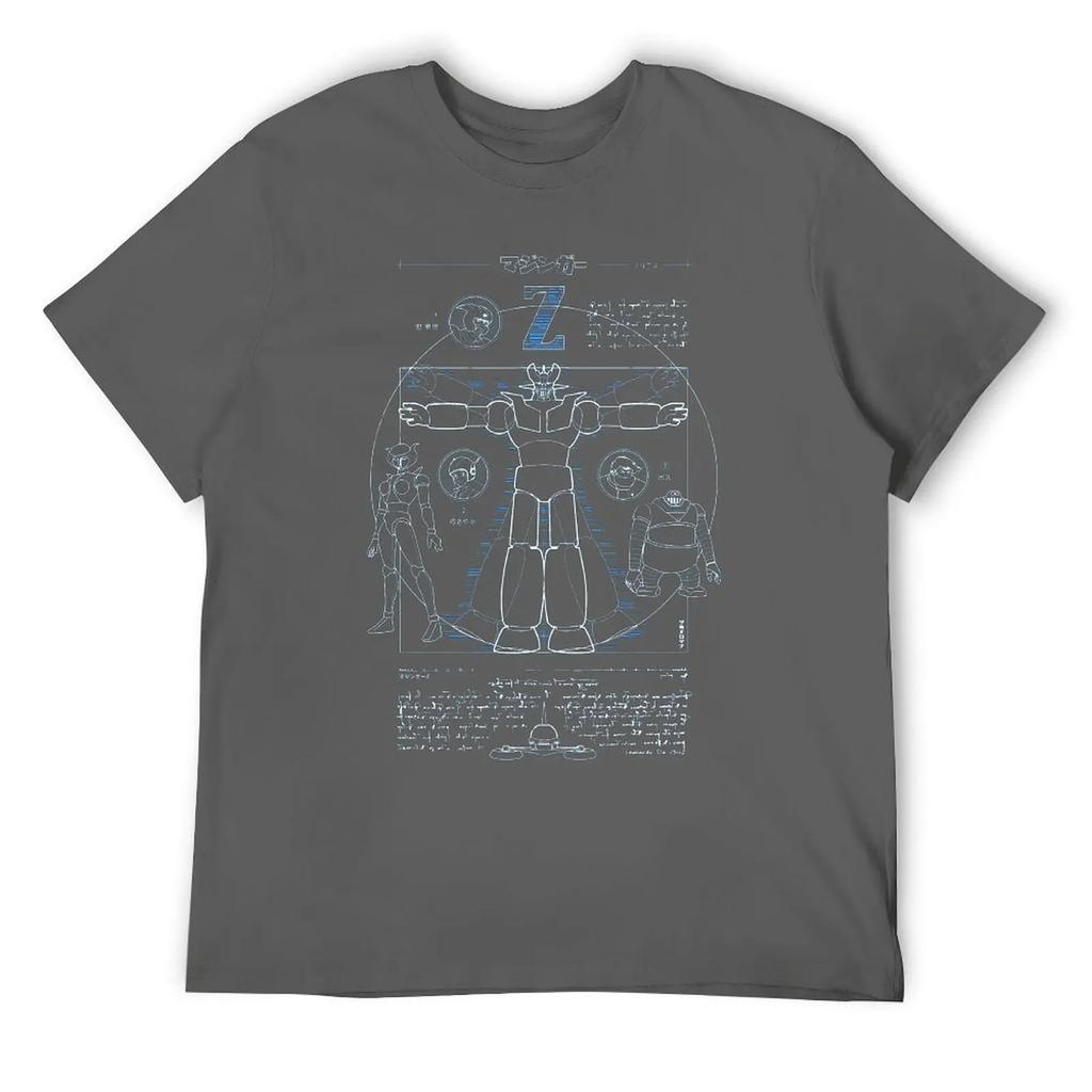 241 Mazinger Z Blueprint For Sale Tees Cute T-shirt Crewneck Campaign  Funny Novelty Travel USA Size