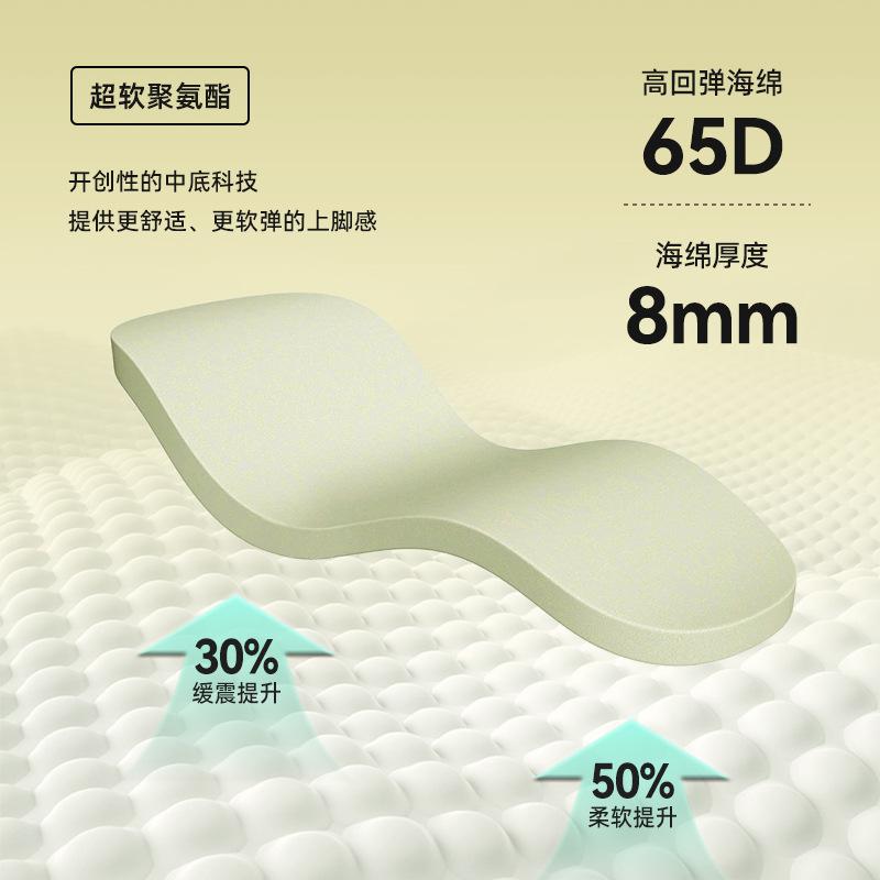 Weiche Hausschuhe, Bett-Baumwollpantoffeln, Damen Indoor Zuhause rutschfest und warm, einfache Halbschlappen-Baumwollschuhe können draußen getragen werden