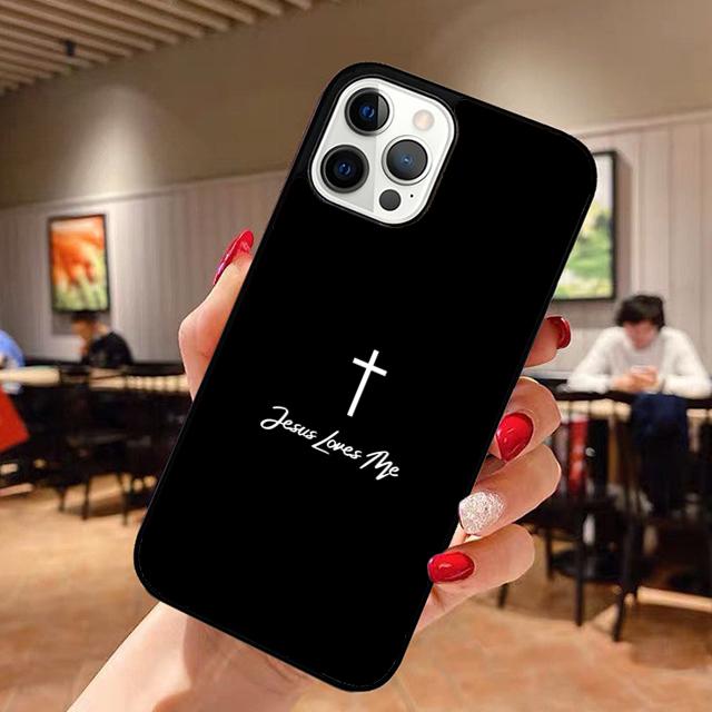 Faith Christian Religious Jesus Phone Case for iPhone 17 Air 16 16e 15 Plus for Apple 13 11 12 14 Pro Max Cover Fundas