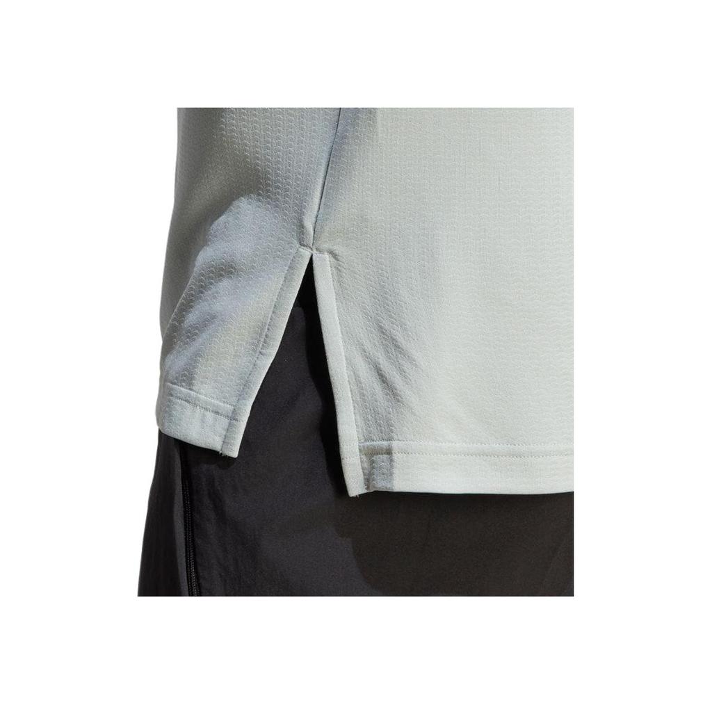 Adidas SS23 Round Neck Pullover Short Sleeve T-Shirt Men T-Shirts Silver IB3467