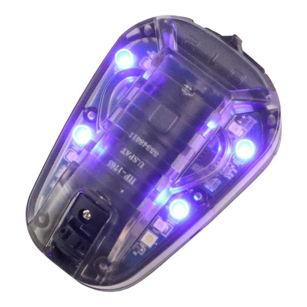 Waterproof Sports Helmet Light Multi-Color Helmet IR Lamp Safety Helmet Flashing Light  Hiking