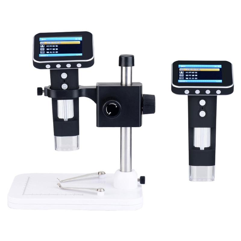 Tragbare digitale Lupe für Kinder mit 500-facher und 500-facher Zoomstufe, 3,5-Zoll-Display, ideal für die Entdeckung im Freien