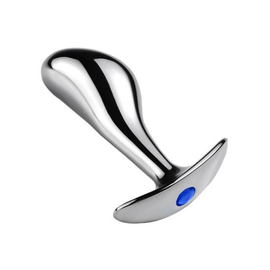 Metal Snake Head Shape Masturbation G-pot Expansion Butt Plug Analplug Sex Tool