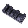 Front and Rear Window Control Switches, Driver Door Four-Button Unit with Single-Press and Incremental Operation 93571-AA0004X