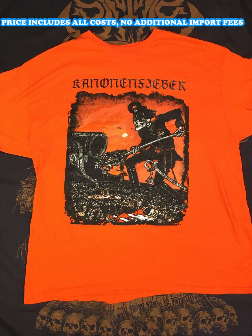 Kanonenfieber Band Der Füsilier Ablum T-shirt S to 5XL PA170 FREE SHIPPING XL