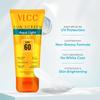 VLCC Aqua Light Sunscreen Gel SPF 60 PA++++ Hydrating Non Greasy Daily Sun Protection Gel For Outdoor Use 100 g