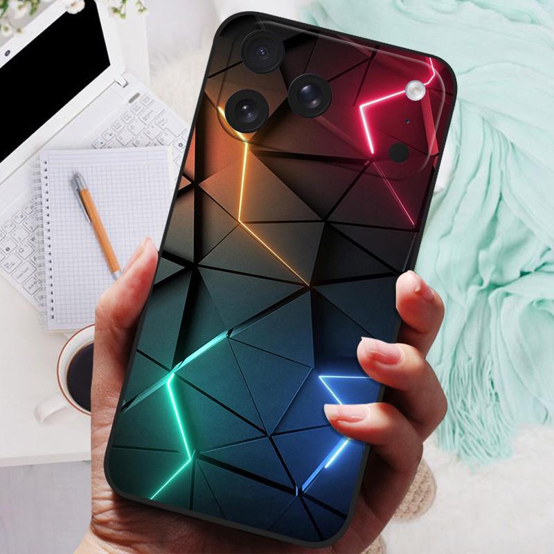 For iPhone 17 Pro Case Lion Wolf Painted Silicone Soft Back Cover For iPhone17 Pro Max Phone Case For iPhone 17 Air Protective