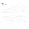 Sporty Car Exterior Trim 2Pcs Claw Mark Decals for Cars, Headlight Sticker, Stripes Waterproof Sticker Scratch Decal Sports Cars SUV Pickup