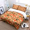 Autumn Fox and Nature Pattern Bedding Duvet Cover Set Duvet Cover Pillowcases  (1*Duvet Cover 2*Pillowcases, without duvet insert)