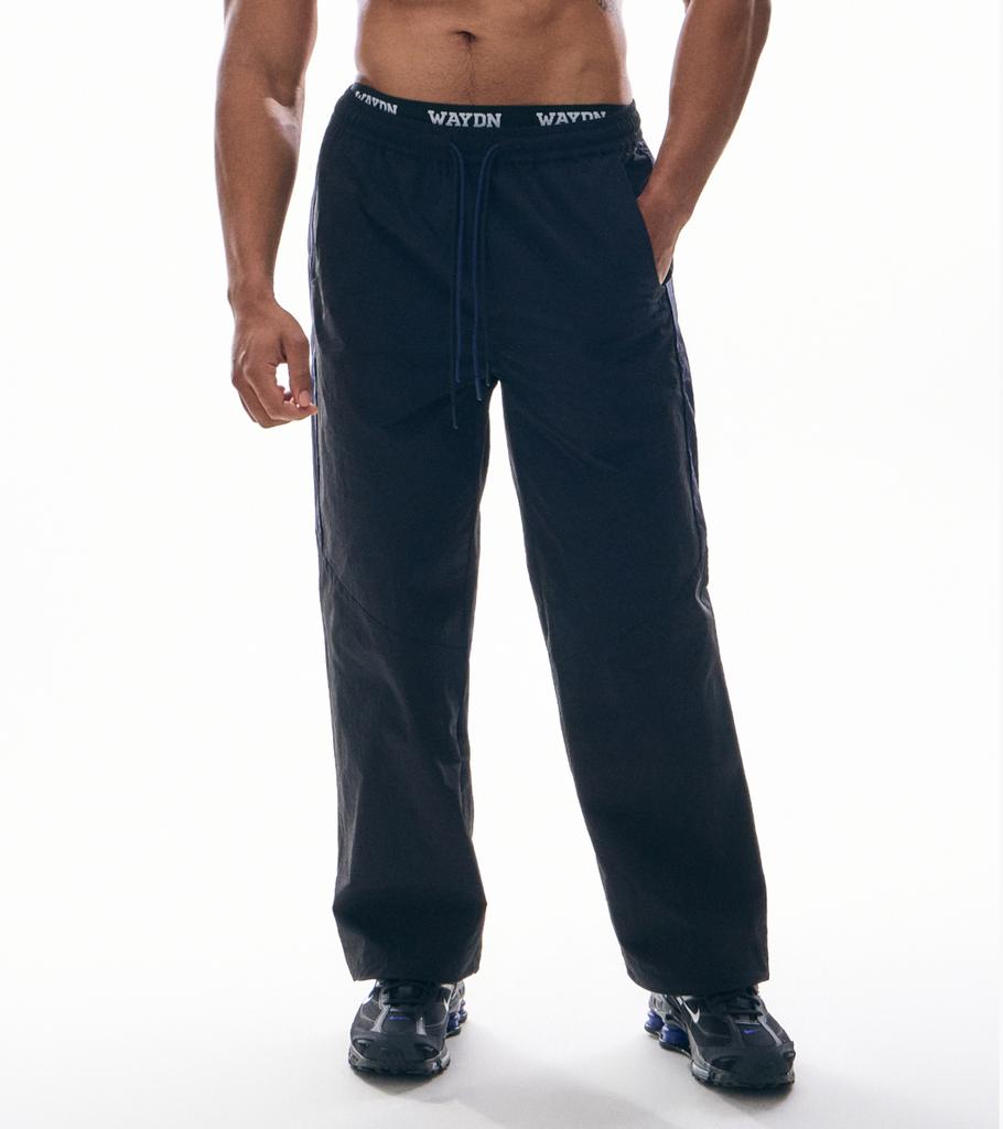 Weideun Stadium Wide Track Pants Black