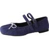 Fashion Knot Ballet Mary Jane Single Shoes Children Summer 2025 New Casual Little Butterfly Soft-soled Beanie Shoes
