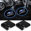 1/2pcs LED Car Door Courtesy Light Projector Welcome Lamp Car Badge For Forester SG SJ SH Crosstrek Legacy Tribeca XV