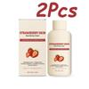 Strawberry Rejuvenating Body Cream Brightening Smooth Soft Skin Intensive Moisturizing for Dry Rough Skin Body Butter Cream